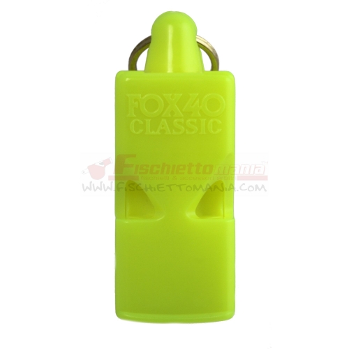 Fischietto FOX 40 Classic Giallo Fluo - Venturini Shop